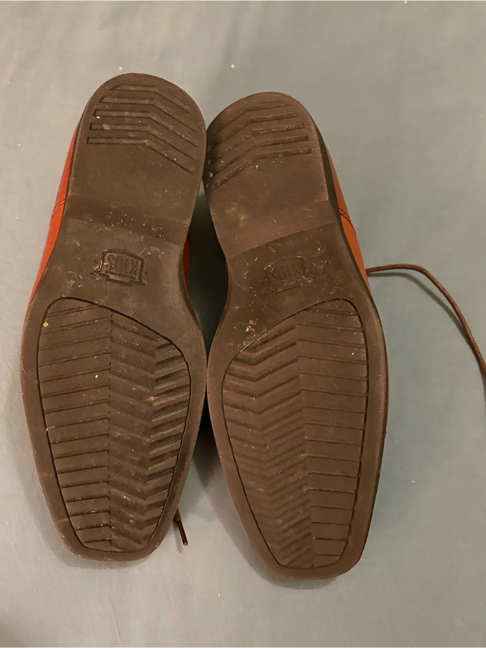 Florsheim Men's Brown Cap-Toe Derby dress shoes size 7